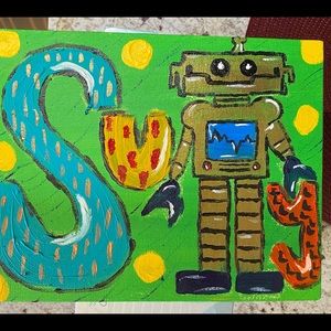 Custom made name boards.